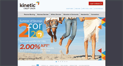 Desktop Screenshot of kineticcu.com